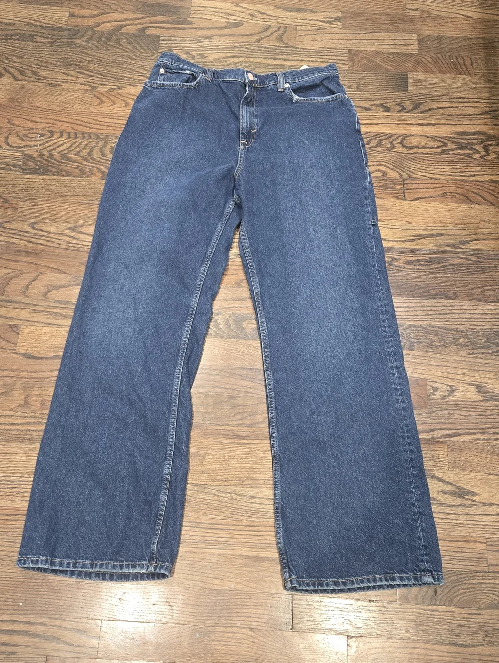 We The Free Tinsley Baggy Jeans Free People NWT Size 32 - Picture 2 of 8